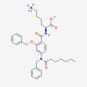 molecular formula C35H46N3O5+ B12406841 MraY-IN-1 