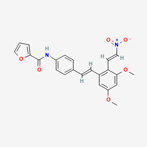 molecular formula C23H20N2O6 B12406888 Nlrp3-IN-8 