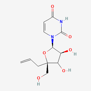 1-[(2R,3S,5R)-3,4-dihydroxy-5-(hydroxymethyl)-5-prop-2-enyloxolan-2-yl]pyrimidine-2,4-dione