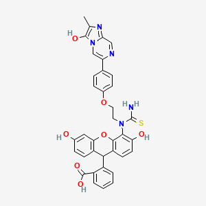 molecular formula C36H29N5O7S B12407029 FCLA Free Acid 