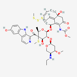 molecular formula C45H50N4O12S4 B12407057 Shishijimicin C 