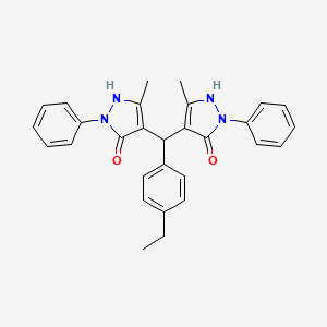 molecular formula C29H28N4O2 B12407071 SARS-CoV-2-IN-31 