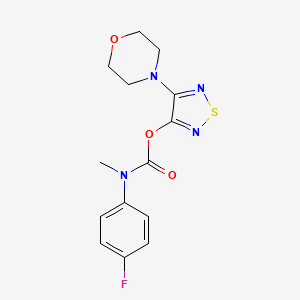 molecular formula C14H15FN4O3S B12407081 Jzp-MA-13 