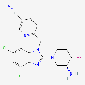 molecular formula C19H17Cl2FN6 B12407108 Trpc6-IN-2 