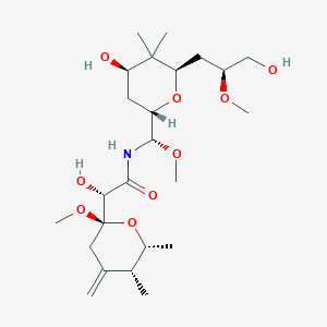 molecular formula C24H43NO9 B12407110 18-O-demethylpederin 