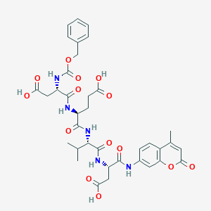 molecular formula C36H41N5O14 B12407115 Z-Devd-amc 