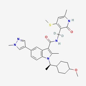 molecular formula C31H39N5O3S B12407124 Ezh2-IN-7 