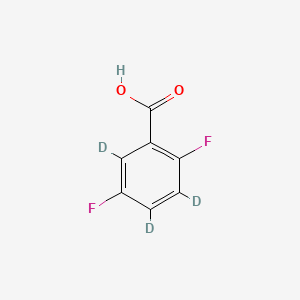 2,5-Difluorobenzoic acid-d3