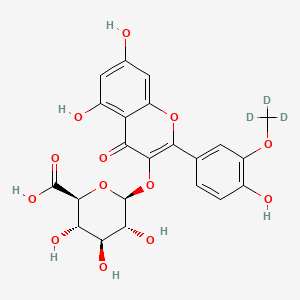 Isorhamnetin 3-glucuronide-d3