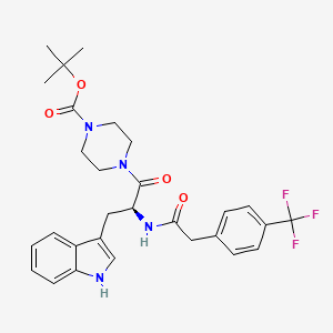 molecular formula C29H33F3N4O4 B12407181 GRPR antagonist-1 