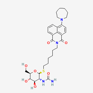 molecular formula C31H42N4O7S B12407183 OfHex1-IN-1 