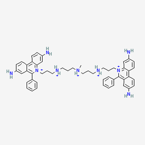 molecular formula C51H62N9+5 B12407184 EthD-III 