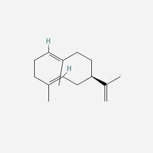 molecular formula C15H24 B1240719 锗麦克烯 A 