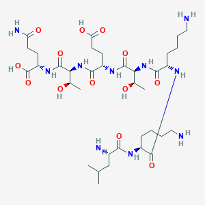 molecular formula C36H66N10O13 B12407213 Fequesetide 