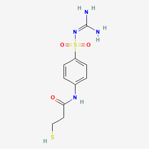 molecular formula C10H14N4O3S2 B12407268 Metallo-|A-lactamase-IN-4 