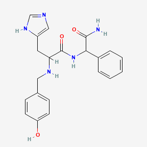 molecular formula C21H23N5O3 B12407272 Anti-inflammatory agent 16 