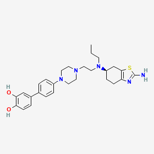 molecular formula C28H37N5O2S B12407273 Tau-aggregation-IN-1 