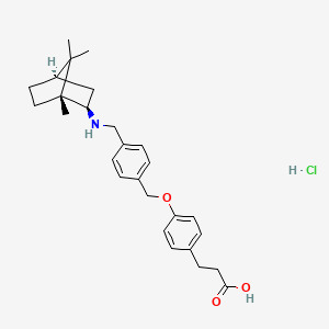 molecular formula C27H36ClNO3 B12407298 FFA1 agonist-1 