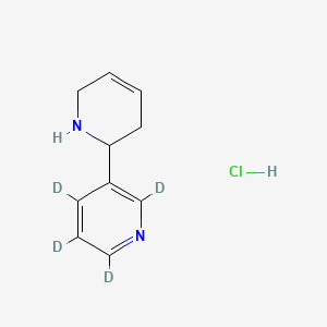 (Rac)-Nicotine EP impurity A-d4 (hydrochloride)