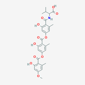 molecular formula C30H31NO11 B1240740 Amidepsine C 
