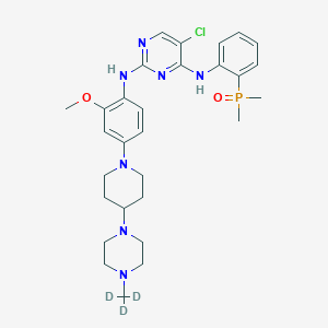 molecular formula C29H39ClN7O2P B12407409 Brigatinib-d3 