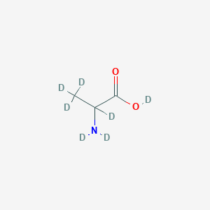 molecular formula C3H7NO2 B12407445 Heptadeuteroalanine 