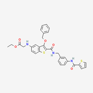 molecular formula C32H29N3O5S2 B12407472 Senp2-IN-1 