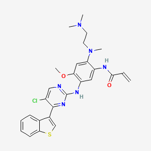 molecular formula C27H29ClN6O2S B12407511 Egfr-IN-44 