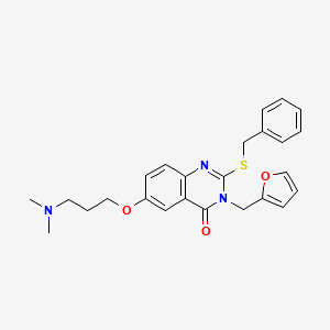 molecular formula C25H27N3O3S B12407522 Hbv-IN-23 