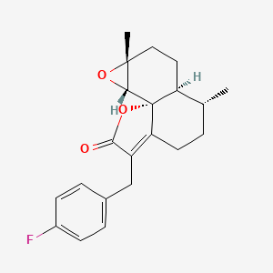 molecular formula C21H23FO3 B12407563 Grp78-IN-1 