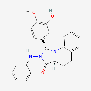 molecular formula C24H23N3O3 B12407578 Zika virus-IN-2 