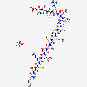 H-Tyr-Ser-Met-Lys-Glu-Thr-Thr-Met-Lys-Ile-Ile-Pro-Phe-Asn-Arg-Leu-Ser-Ile-Gly-OH.TFA