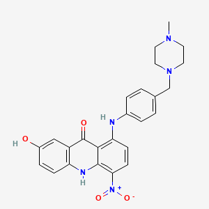 molecular formula C25H25N5O4 B12407599 Topoisomerase II inhibitor 4 