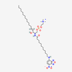 molecular formula C41H73N6O9P B12407619 C12 NBD Sphingomyelin 