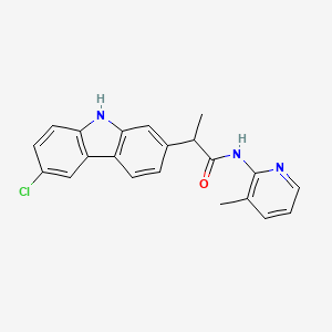 molecular formula C21H18ClN3O B12407640 Carpro-AM1 