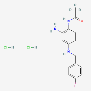 N-Acetyl Retigabine-d3 (dihydrochloride)