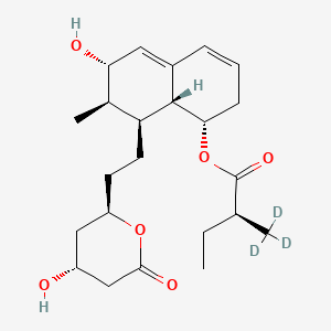 3|A-Hydroxy Pravastatin Lactone-d3