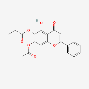 molecular formula C21H18O7 B12407729 Denv-IN-8 