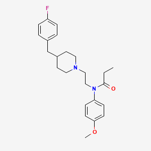 molecular formula C24H31FN2O2 B12407745 sigma1 Receptor/mu Opioid receptor modulator 1 