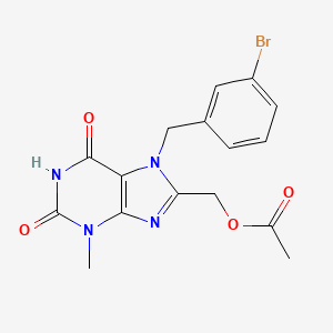 molecular formula C16H15BrN4O4 B12407795 Brd4-BD1-IN-1 