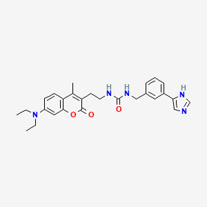 molecular formula C27H31N5O3 B12407802 LC kinetic stabilizer-1 