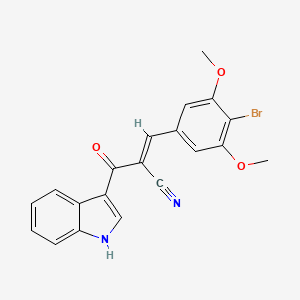 molecular formula C20H15BrN2O3 B12407829 Anti-hyperglycemic agent-1 