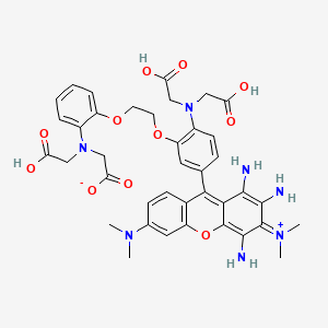 molecular formula C39H43N7O11 B12407889 Rhod 2 triammonium salt 