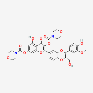 molecular formula C35H34N2O14 B12407941 Antitumor agent-48 