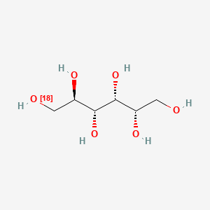 molecular formula C6H14O6 B12407948 D-Sorbitol-18O-1 