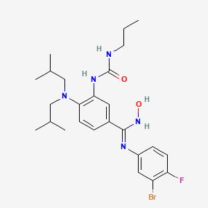 molecular formula C25H35BrFN5O2 B12407951 Ido1-IN-16 