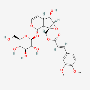 10-O-[(E)-3,4-Dimethoxycinnamoyl]-catalpol