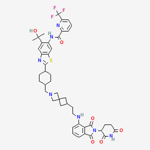 molecular formula C45H48F3N7O6S B12407990 IRAK degrader-1 CAS No. 2655656-99-6