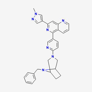 molecular formula C30H29N7 B12407995 Ret-IN-6 