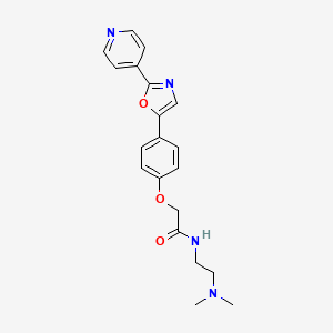 molecular formula C20H22N4O3 B12408016 LysoSensor PDMPO 